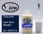 Preview: Chevrolet, Dark Blue Metallic, 26 / WA7414: 20ml Lackstift, von ATW Autoteile West.